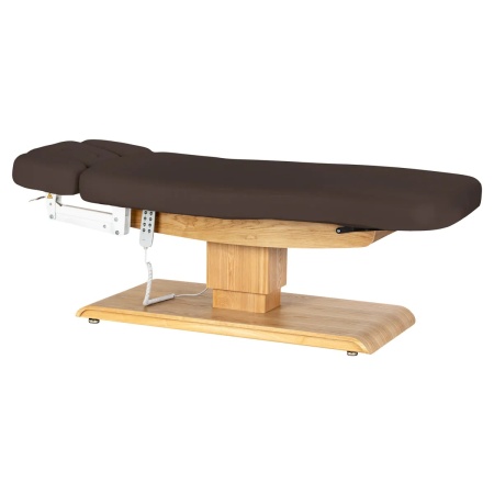 Șezlong SPA Sillon Relax maro închis cu bază maro deschis - Img 11
