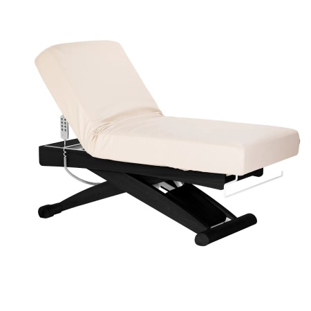 Șezlong SPA Sillon Siesta crem cu bază neagră - Img 11