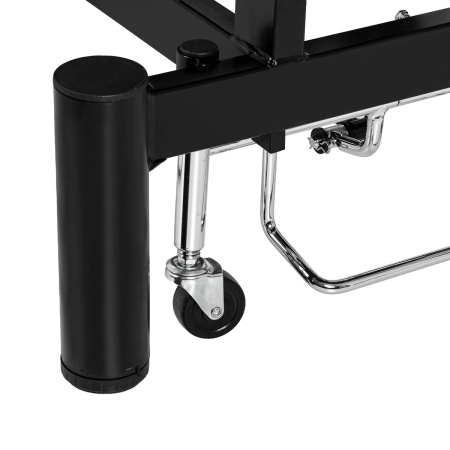 Masă de masaj electrică Azzurro 684A 1 motor negru - Img 5