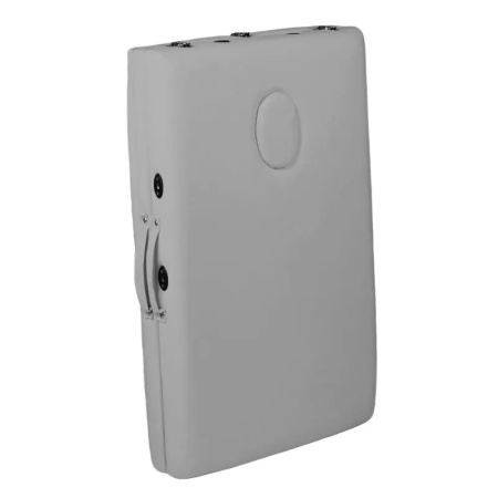 Masă de masaj pliabilă BALANCE din aluminiu, 3 segmente, gri - Img 6