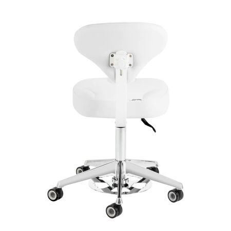 Scaun cosmetic Azzurro 156-F alb-zăpadă - Img 8