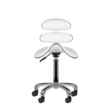 Scaun cosmetic Roll Speed AM-880 alb - Img 5