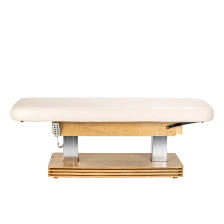 Șezlong SPA Sillon Comfort crem cu bază maro deschis - Img 8