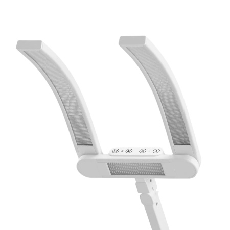Lampă de manichiură strălucitoare L05 curbată pentru blat, albă - Img 4
