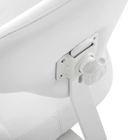 Scaun cosmetic Azzurro 156-F alb-zăpadă - Img 5