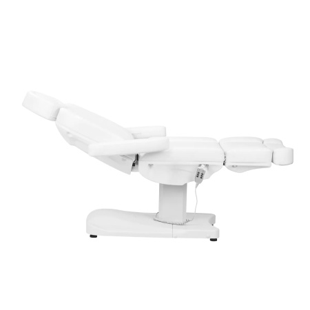 Scaun cosmetic electric Azzurro 803D cu 3 motoare, alb - Img 7