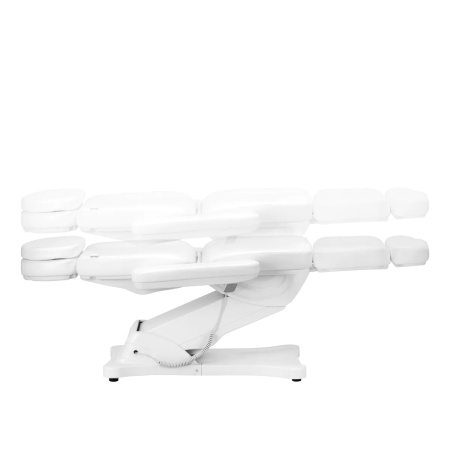 Scaun cosmetic electric Sillon Clasic 3 motoare alb - Img 7