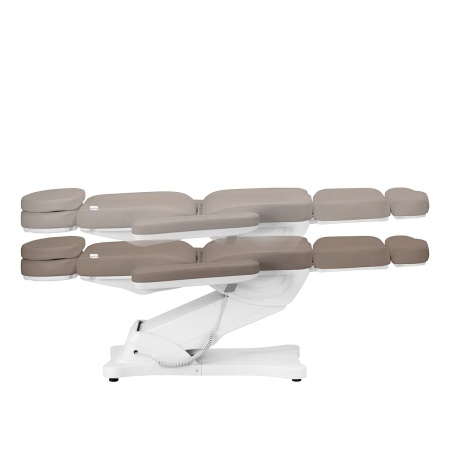 Scaun cosmetic electric Sillon Clasic 3 motoare maro - Img 5