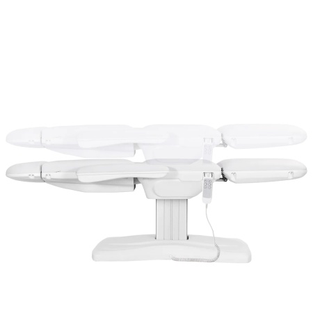 Scaun cosmetic electric Sillon Eclipse cu 3 motoare, alb - Img 16