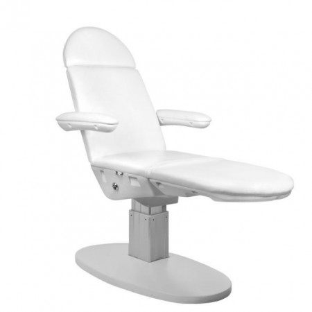 Scaun cosmetic electric Sillon Eclipse cu 3 motoare, alb - Img 4