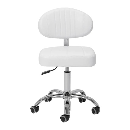 Scaun cosmetic Giovanni Y08 alb - Img 11