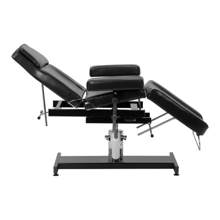 Scaun de tatuaje Pro Ink 210DH cu suport negru - Img 7
