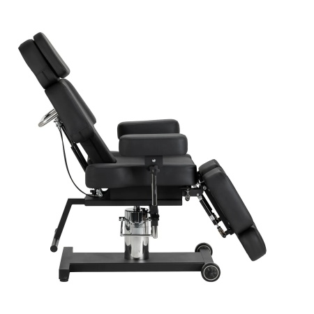 Scaun de tatuaje Pro Ink 605, reglabil ușor, negru - Img 10