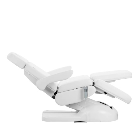 Scaun electric Azzurro Lux pentru pedichiură, 3 m, alb - Img 10