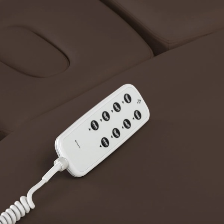 Șezlong SPA Sillon Relax maro închis cu bază maro deschis - Img 5