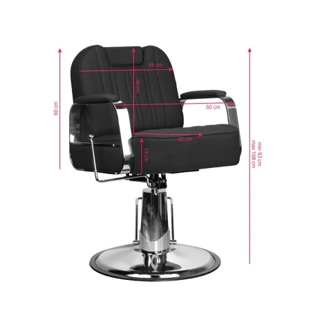 Scaun barber Rufo Stern Gabbiano - Img 7