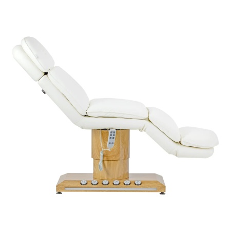 Scaun cosmetic electric Sillon Cloud cu 3 motoare, crem - Img 11