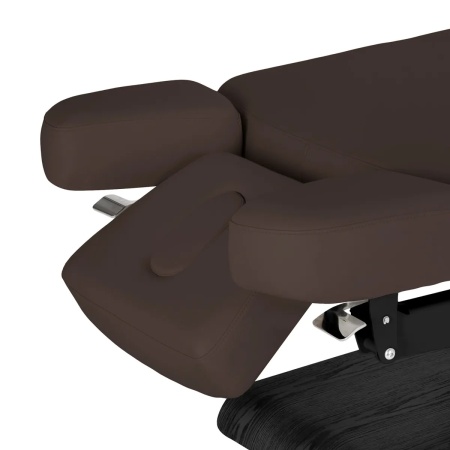 Șezlong SPA Sillon Relax maro închis cu bază neagră - Img 8