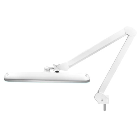 Lampă de atelier LED elegantă 801-s cu trepied standard alb - Img 7