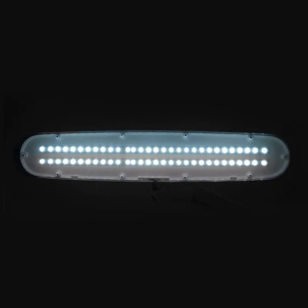 Lampă de atelier LED elegantă, menghină standard albă 801st - Img 6