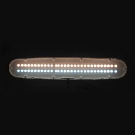 Lampă de lucru elegantă cu LED-uri 801-tl, cu intensitate și culoare a luminii albe reglate pe menghină - Img 7