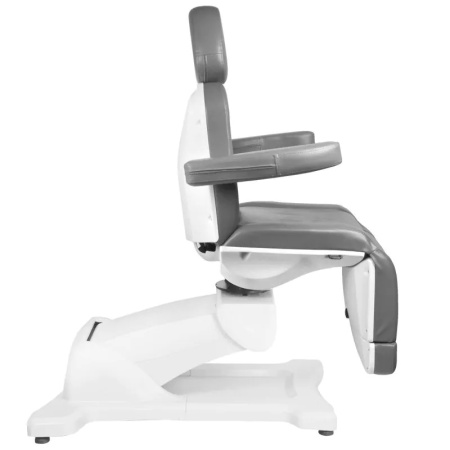 Scaun cosmetic electric azzurro 869a rotativ cu 4 motoare gri - Img 5