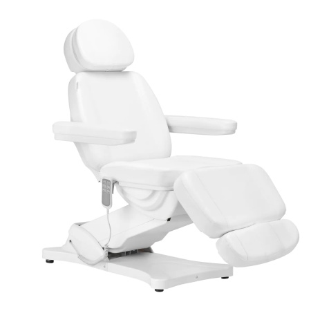 Scaun cosmetic electric Sillon Clasic 3 motoare alb - Img 11