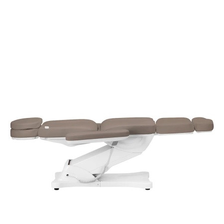 Scaun cosmetic electric Sillon Clasic 3 motoare maro - Img 9