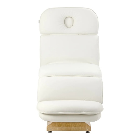 Scaun cosmetic electric Sillon Cloud cu 3 motoare, crem - Img 9