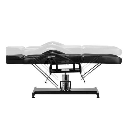 Scaun cosmetic hidraulic Basic 210 negru - Img 6