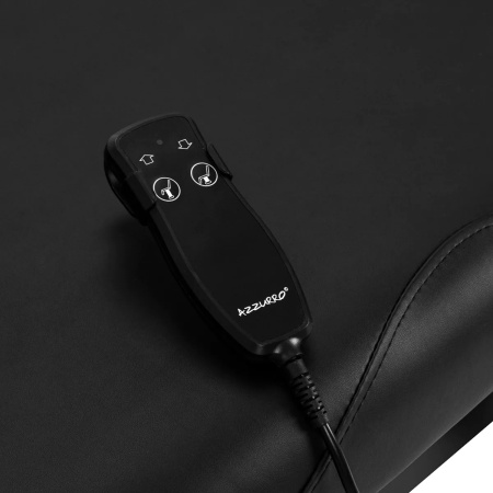 Masă de masaj electrică Azzurro 684A 1 motor negru - Img 3