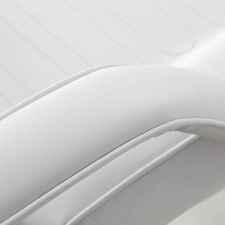Scaun cosmetic hidraulic Sillon 210 cu suport alb - Img 5