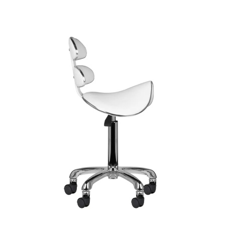Scaun cosmetic Roll Speed AM-880 alb - Img 3