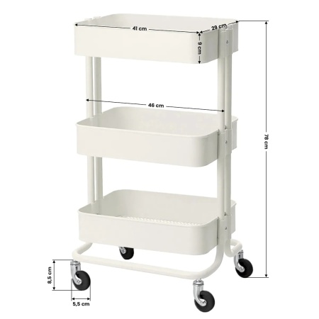Asistent cosmetic hs05 alb - Img 3