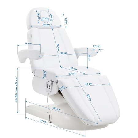 Fotoliu cosmetic Azzurro Lux 3m - Img 2