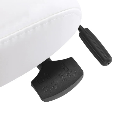 Scaun cosmetic Azzurro Special 152 alb-zăpadă - Img 5