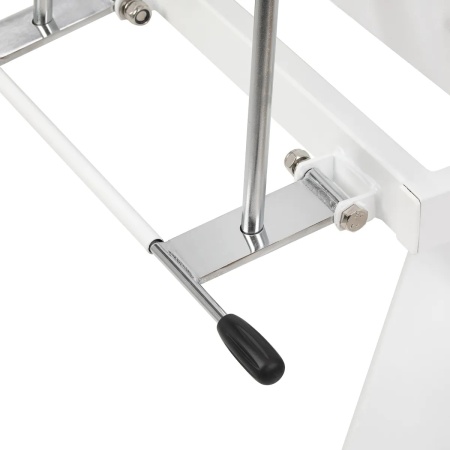 Scaun cosmetic hidraulic Sillon 210 cu suport alb - Img 2