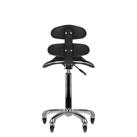 Scaun cosmetic înalt negru Roll Speed AM-880 - Img 6