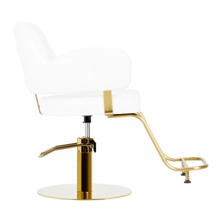 Scaun de coafură Gabbiano Linz NQ Gold White - Img 5