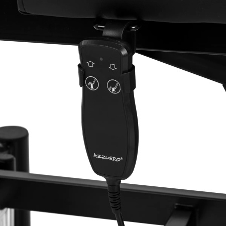 Masă de masaj electrică Azzurro 684A 1 motor negru - Img 7