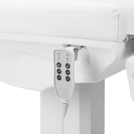 Scaun cosmetic electric Azzurro 803D cu 3 motoare, alb - Img 2