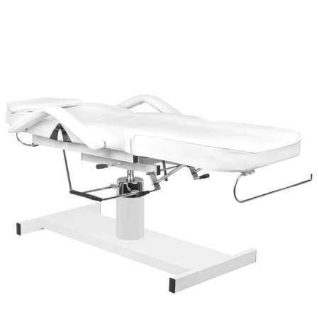 Scaun cosmetic hidraulic A 210D cu suport alb - Img 3