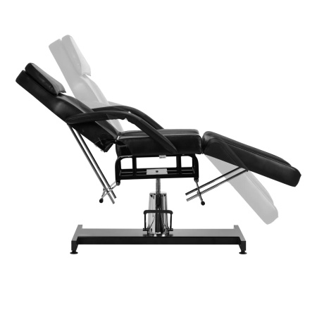 Scaun cosmetic hidraulic Basic 210 negru - Img 7