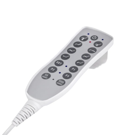 Scaun cosmetica electric Azzurro 708A 4 motoare Super alb - Img 5