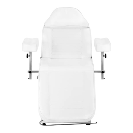 Scaun hidraulic cosmetic Sillon A 210DH cu suport alb - Img 7