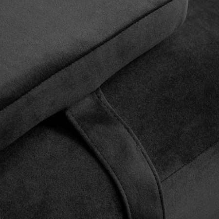 Scaun pentru tratament gene Sillon Corona, negru cu bază aurie - Img 7