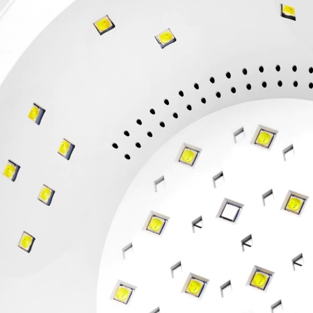 Lampă UV Ocho Nails cu 8 LED-uri, albă, 84W - Img 4