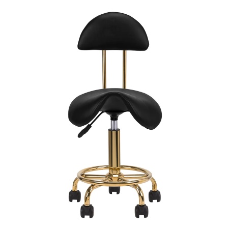 Scaun cosmetic 6001-G alb auriu categoria a doua - Img 7