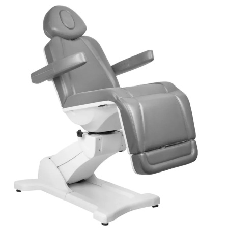 Scaun cosmetic electric azzurro 869a rotativ cu 4 motoare gri - Img 3