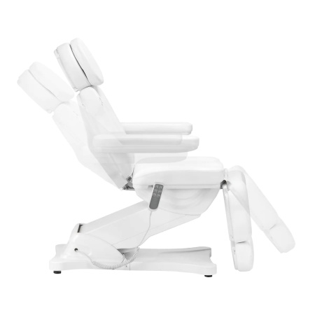 Scaun cosmetic electric Sillon Clasic 3 motoare alb - Img 9
